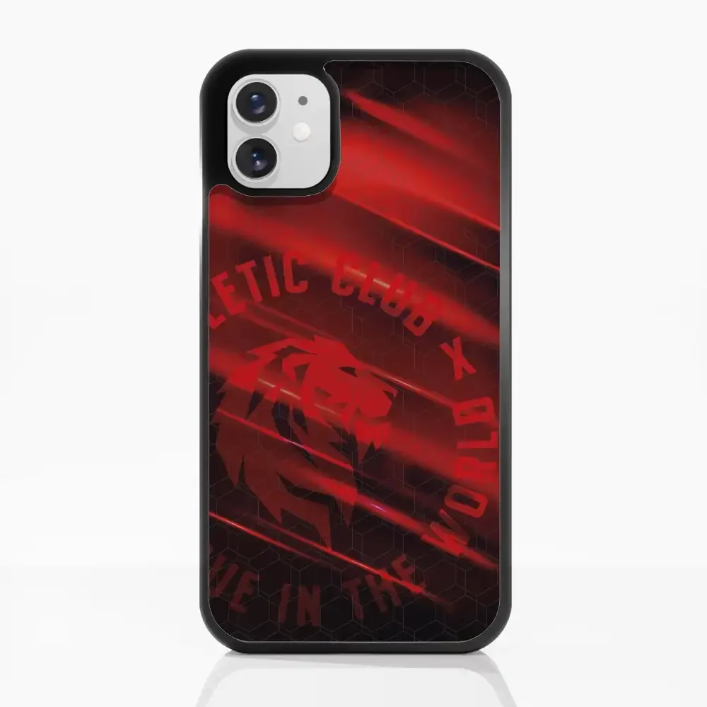 Athletic Club Official 3D Phone Case Design Holographic Crest Effect