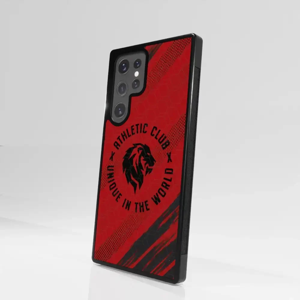 Athletic Club Official 3D Phone Case Design Unique in the world red & black - Image 106
