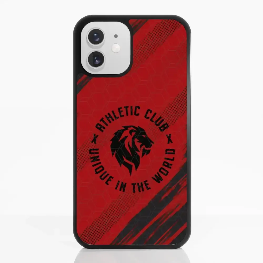 Athletic Club Official 3D Phone Case Design Unique in the world red & black - Image 4