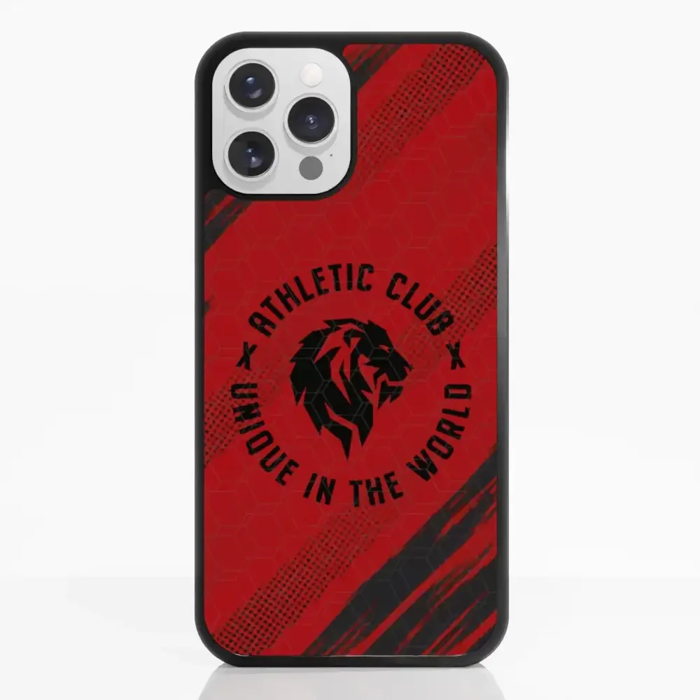 Athletic Club Official 3D Phone Case Design Unique in the world red & black - Image 7