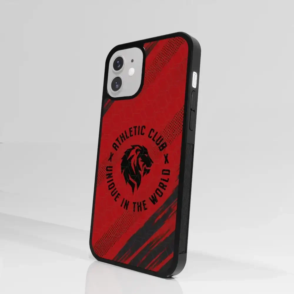 Athletic Club Official 3D Phone Case Design Unique in the world red & black - Image 74