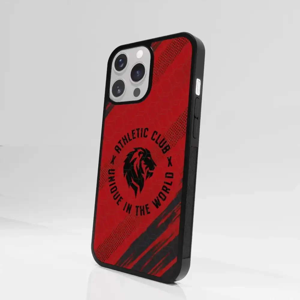 Athletic Club Official 3D Phone Case Design Unique in the world red & black - Image 84