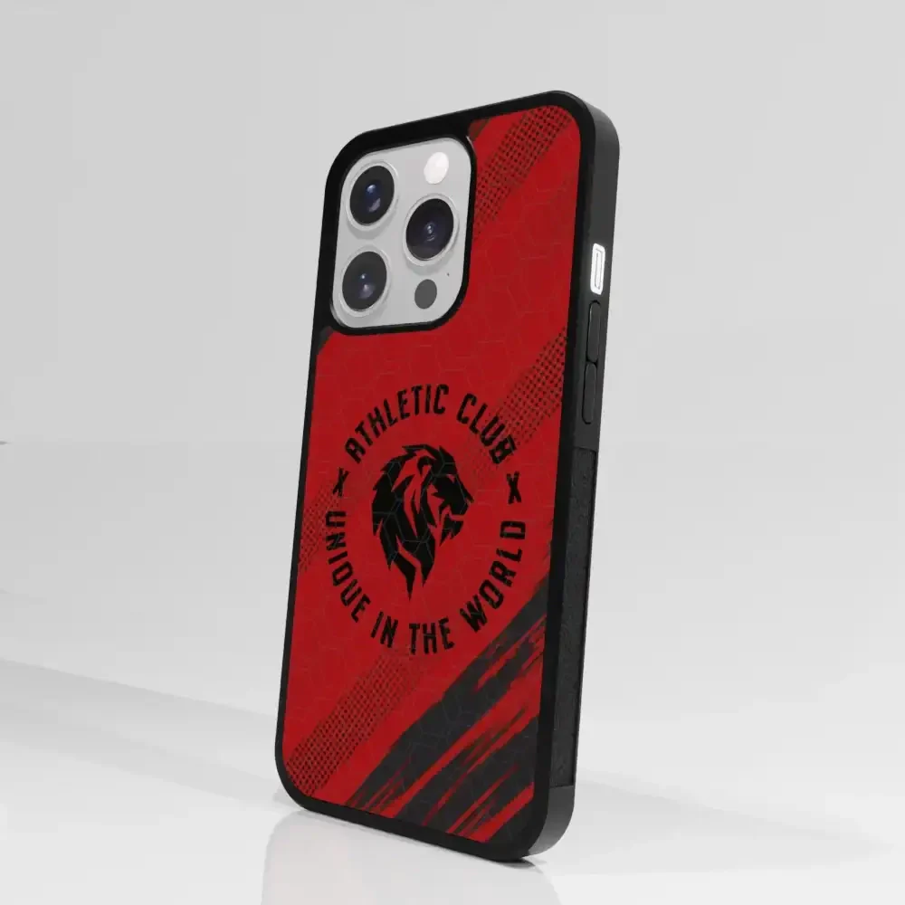 Athletic Club Official 3D Phone Case Design Unique in the world red & black - Image 88