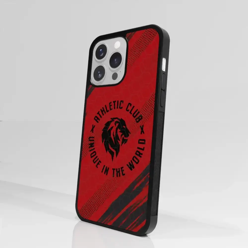 Athletic Club Official 3D Phone Case Design Unique in the world red & black - Image 89