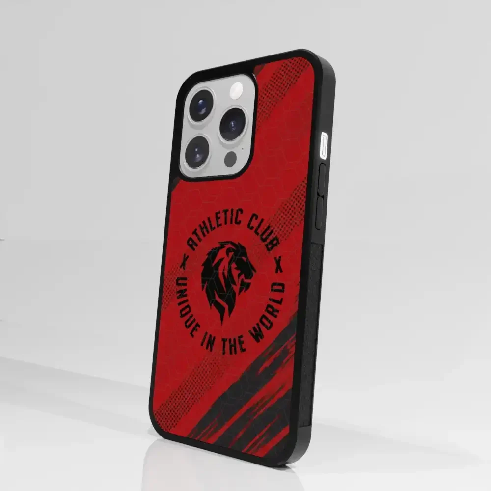 Athletic Club Official 3D Phone Case Design Unique in the world red & black - Image 93