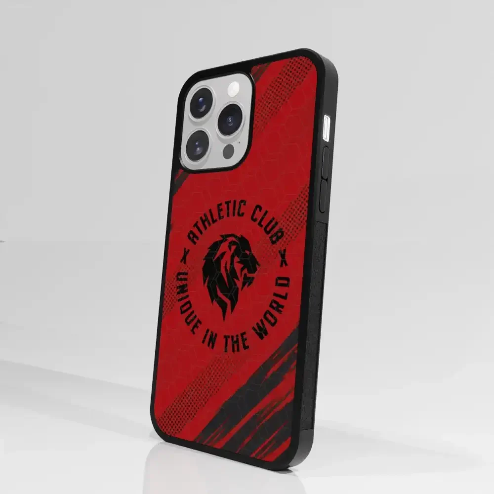 Athletic Club Official 3D Phone Case Design Unique in the world red & black - Image 94