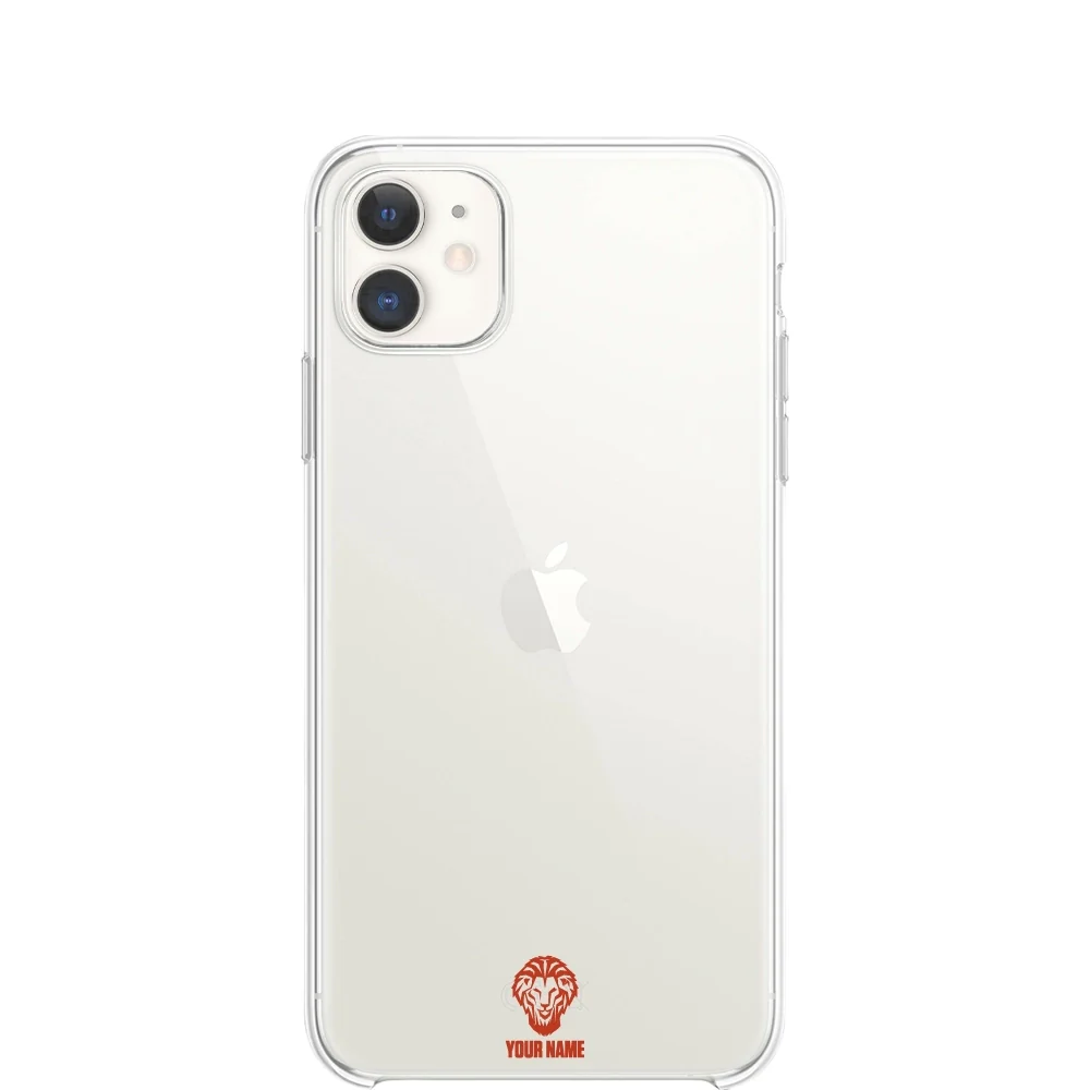 Athletic Club Official Clear Phone Case Design 21 + Name - Image 3