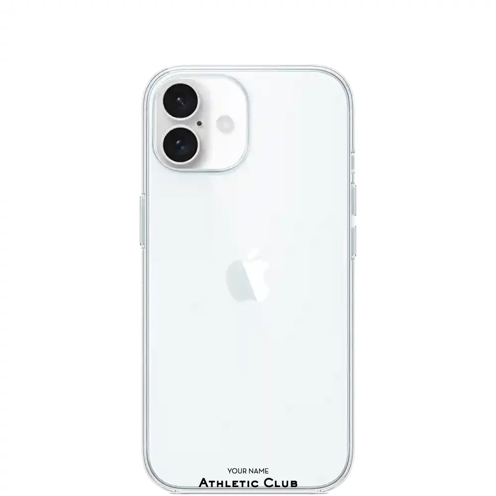 Athletic Club Official Clear Phone Case Design 23 + Name - Image 14
