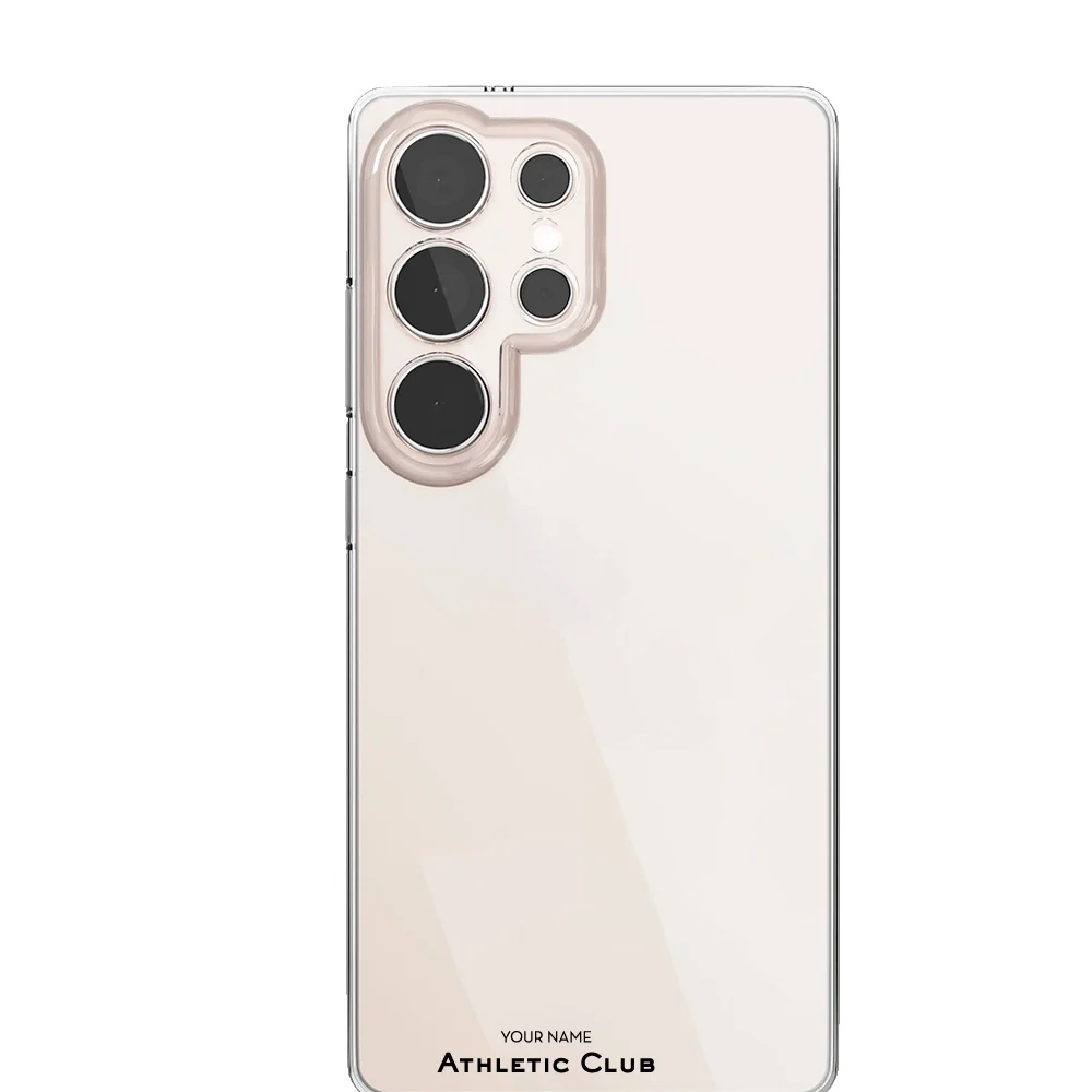Athletic Club Official Clear Phone Case Design 23 + Name - Image 31
