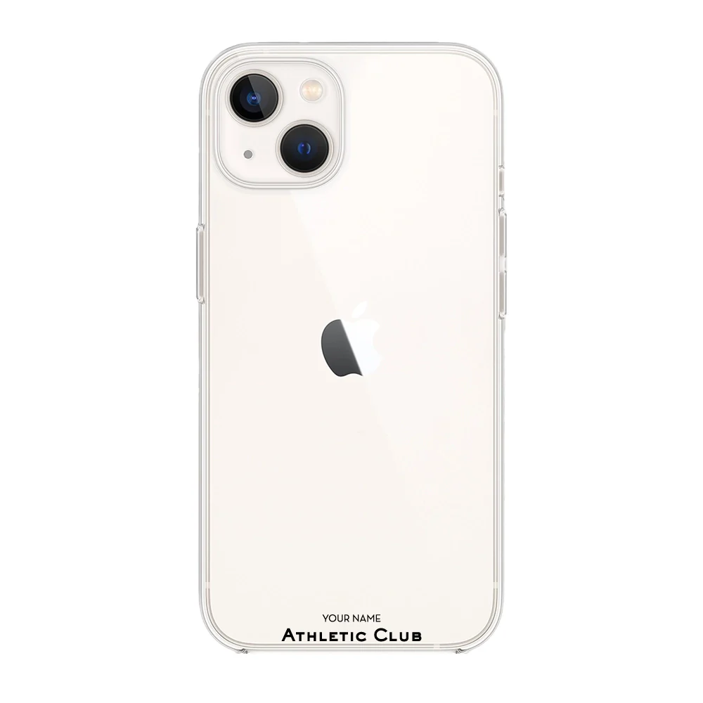 Athletic Club Official Clear Phone Case Design 23 + Name - Image 6