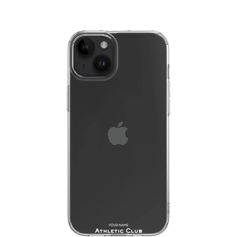Athletic Club Official Clear Phone Case Design 24 + Name - Image 16