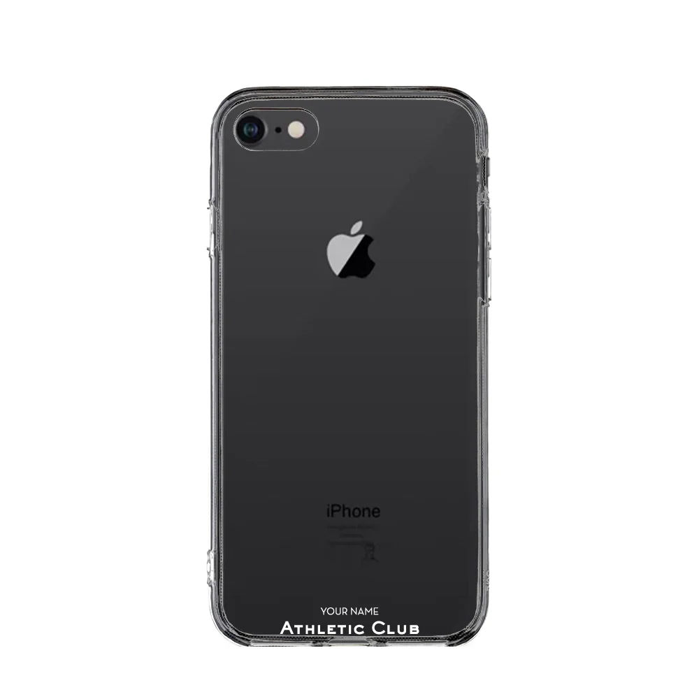 Athletic Club Official Clear Phone Case Design 24 + Name - Image 19
