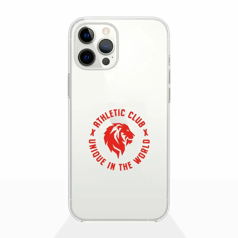 Athletic Club Official Clear Phone Case Design Unique Crest - Image 3