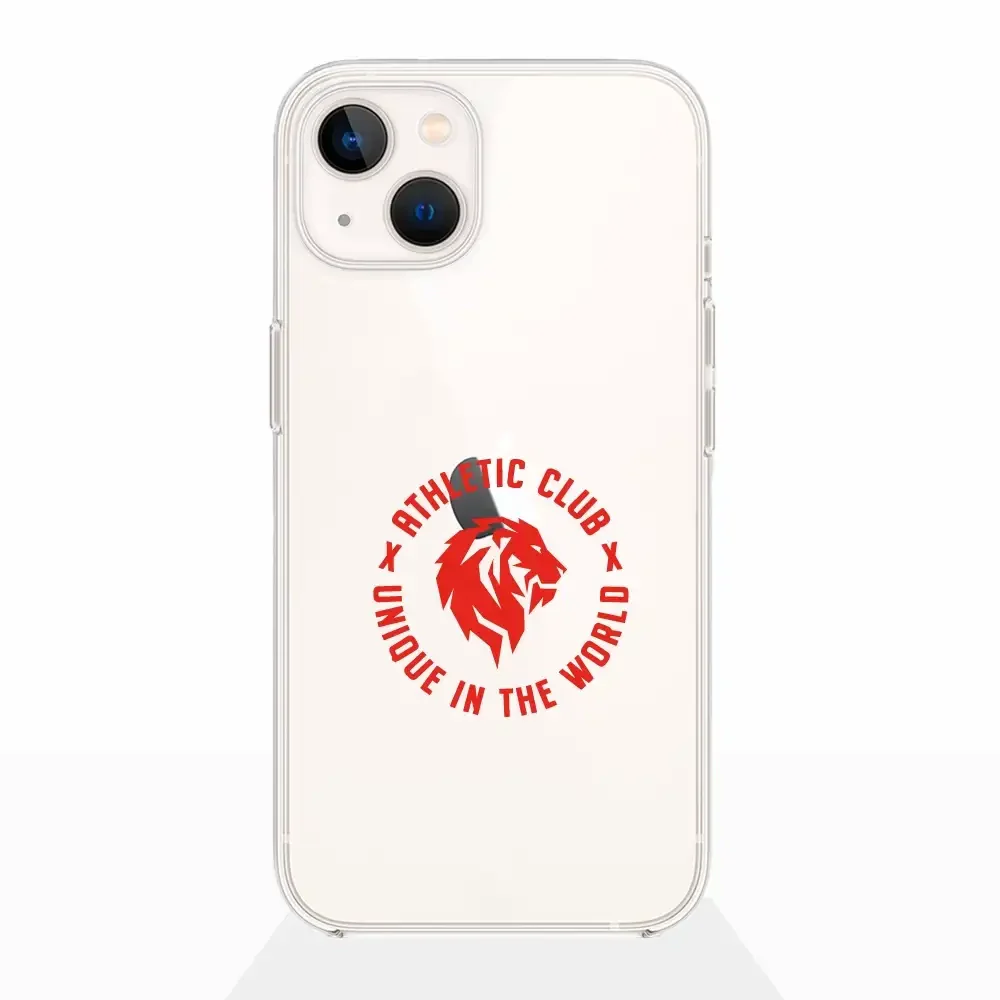 Athletic Club Official Clear Phone Case Design Unique Crest - Image 4
