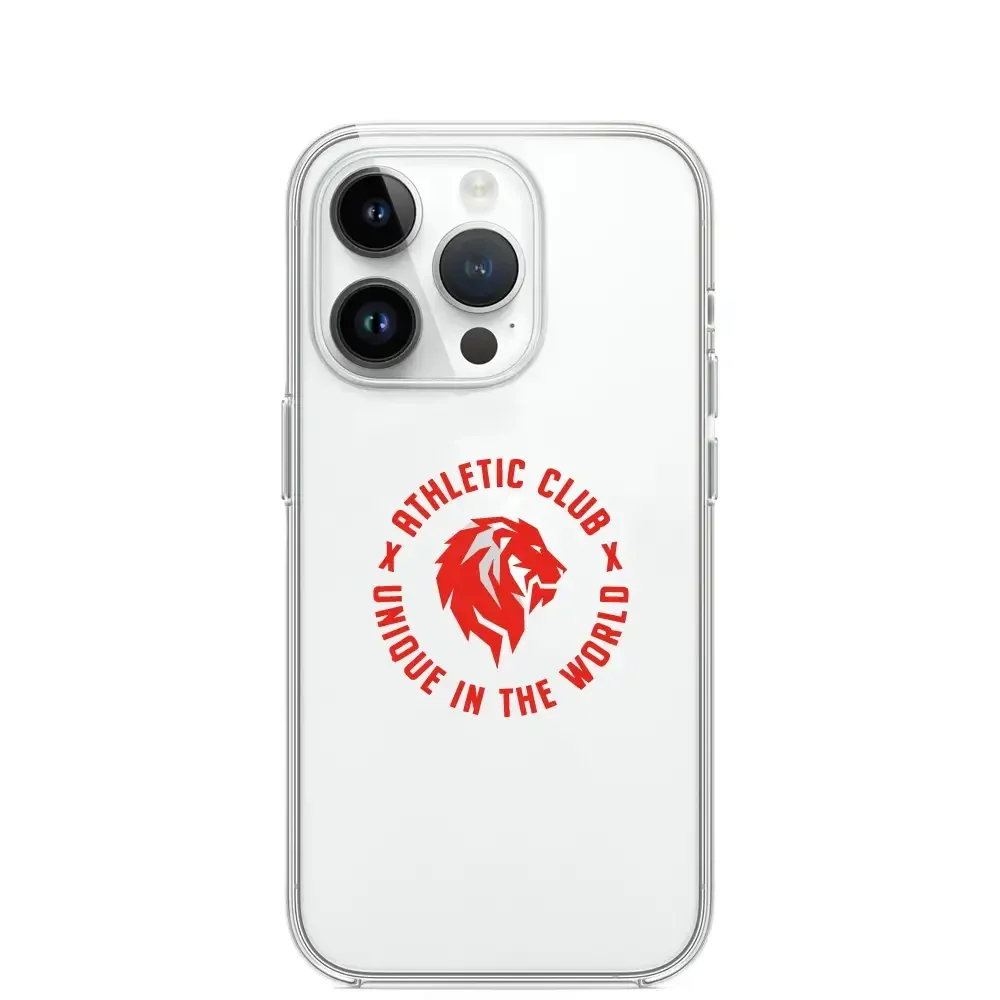 Athletic Club Official Clear Phone Case Design Unique Crest - Image 5