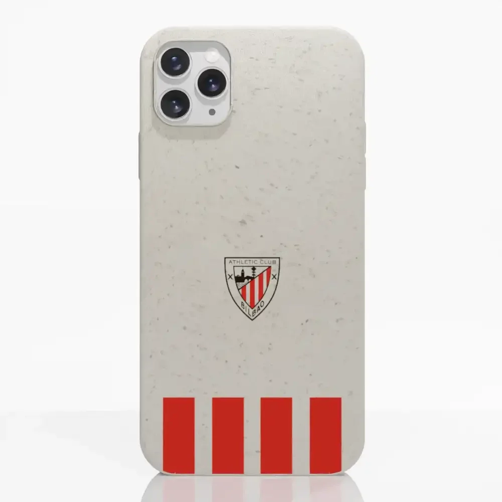 Athletic Club Official Compostable Phone Case Design Classic Vertical Stripe - Image 3