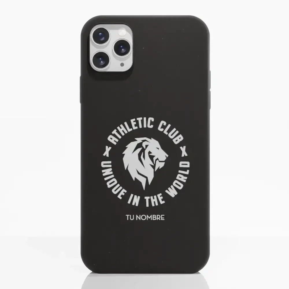 Athletic Club Official Compostable Phone Case Unique lion + Name - Image 3
