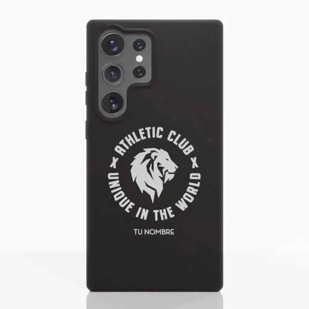 Athletic Club Official Compostable Phone Case Unique lion + Name - Image 41