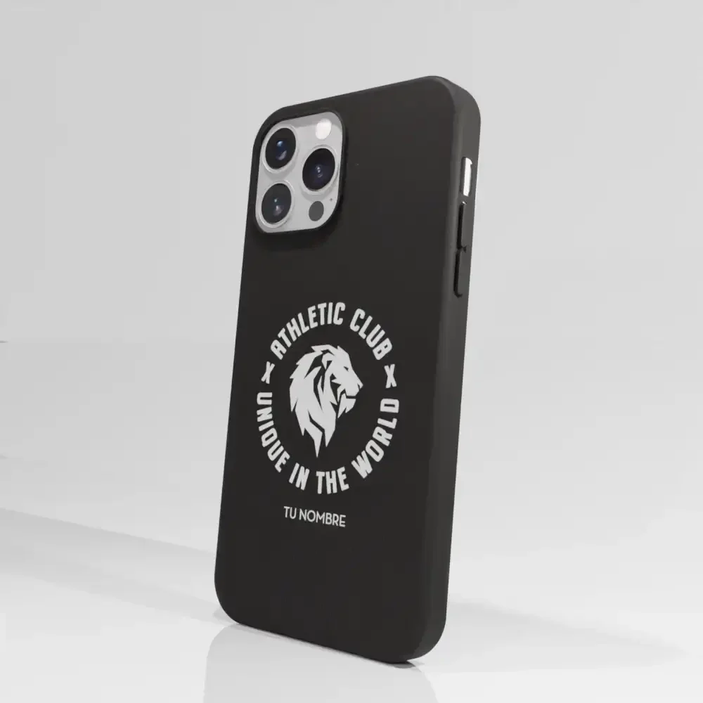 Athletic Club Official Compostable Phone Case Unique lion + Name - Image 53