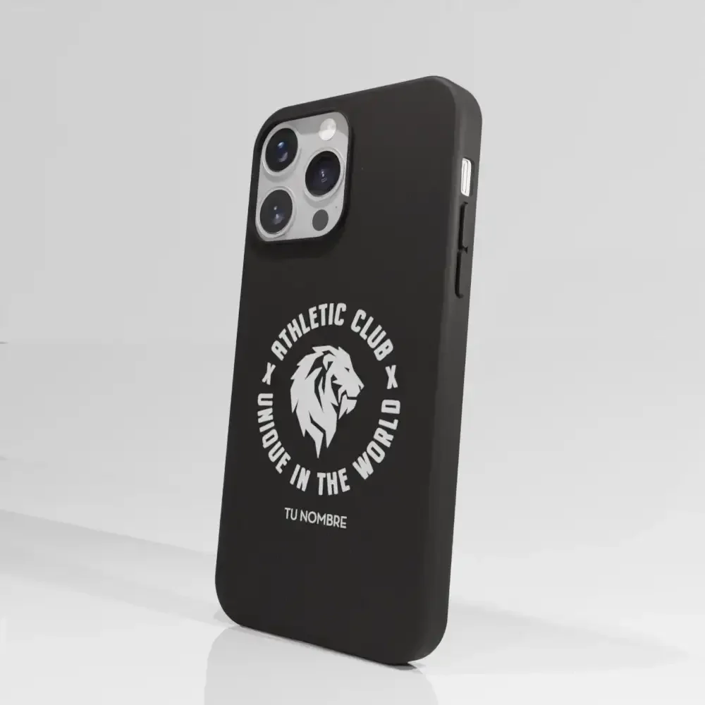 Athletic Club Official Compostable Phone Case Unique lion + Name - Image 57