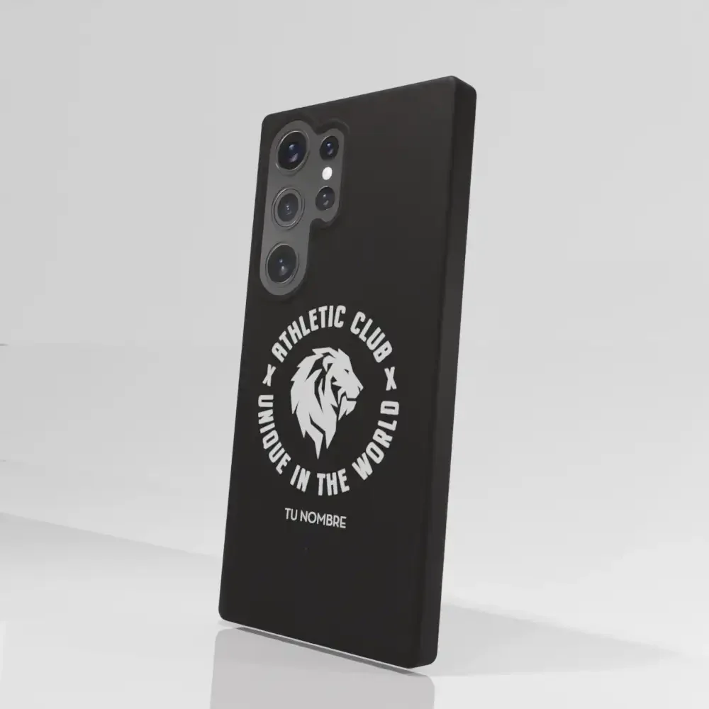 Athletic Club Official Compostable Phone Case Unique lion + Name - Image 75
