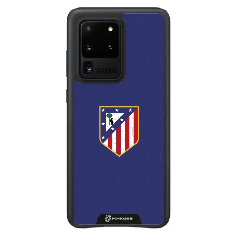 Atletico Madrid Official 3D Phone Case Crest Blue - Image 46