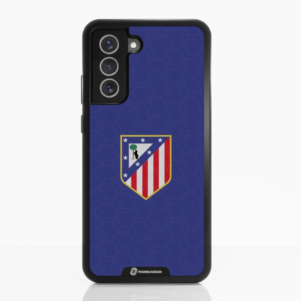 Atletico Madrid Official 3D Phone Case Crest Blue - Image 47
