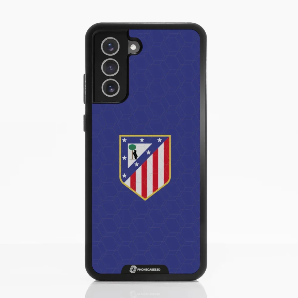 Atletico Madrid Official 3D Phone Case Crest Blue - Image 49