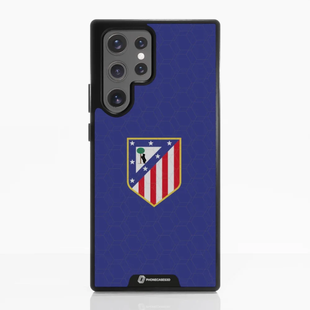 Atletico Madrid Official 3D Phone Case Crest Blue - Image 53