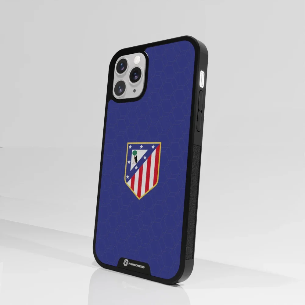 Atletico Madrid Official 3D Phone Case Crest Blue - Image 71