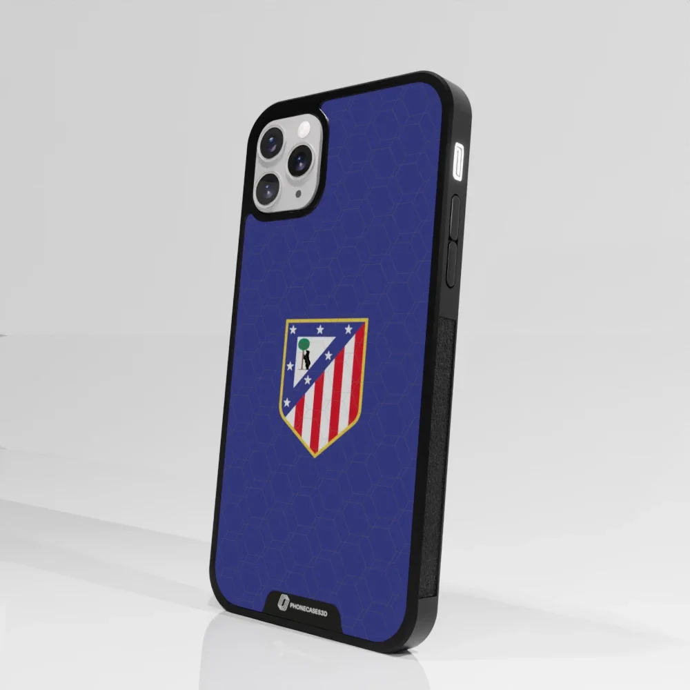 Atletico Madrid Official 3D Phone Case Crest Blue - Image 72