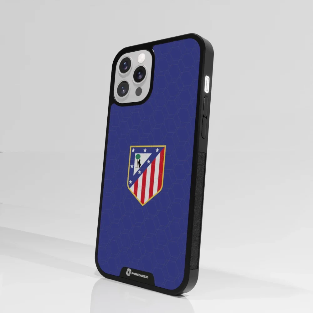 Atletico Madrid Official 3D Phone Case Crest Blue - Image 75