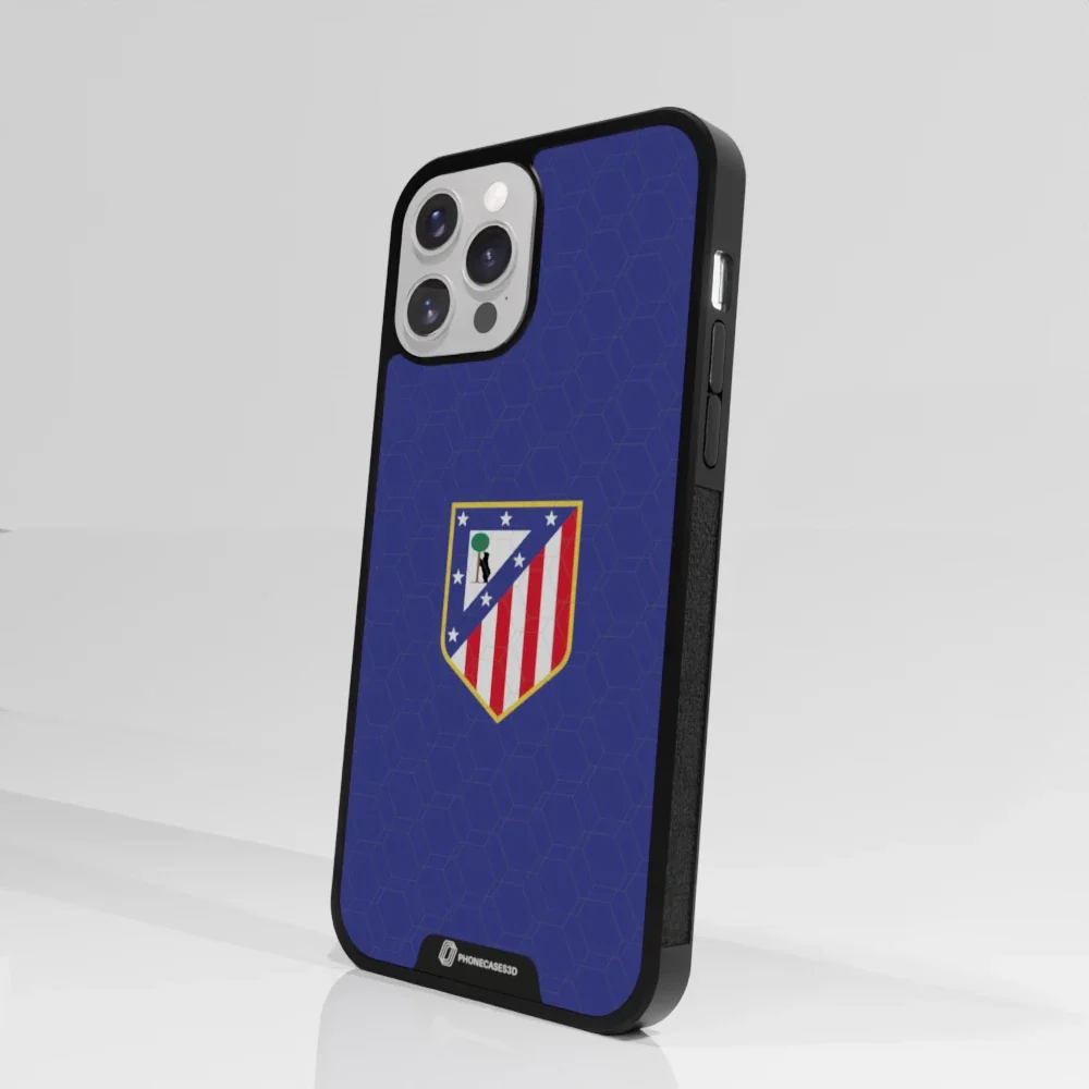 Atletico Madrid Official 3D Phone Case Crest Blue - Image 76