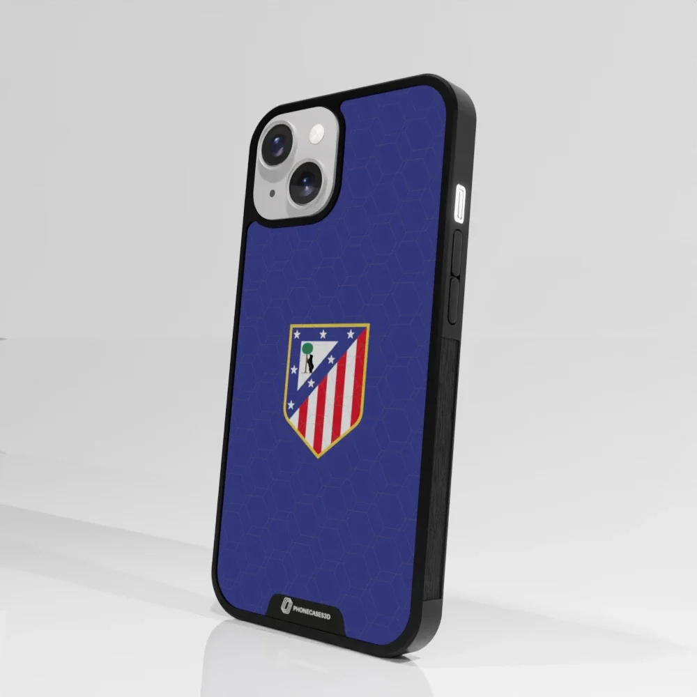 Atletico Madrid Official 3D Phone Case Crest Blue - Image 81