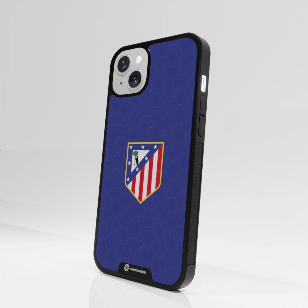 Atletico Madrid Official 3D Phone Case Crest Blue - Image 82
