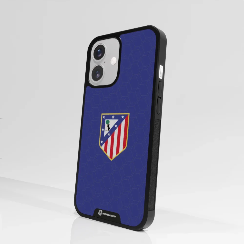 Atletico Madrid Official 3D Phone Case Crest Blue - Image 89