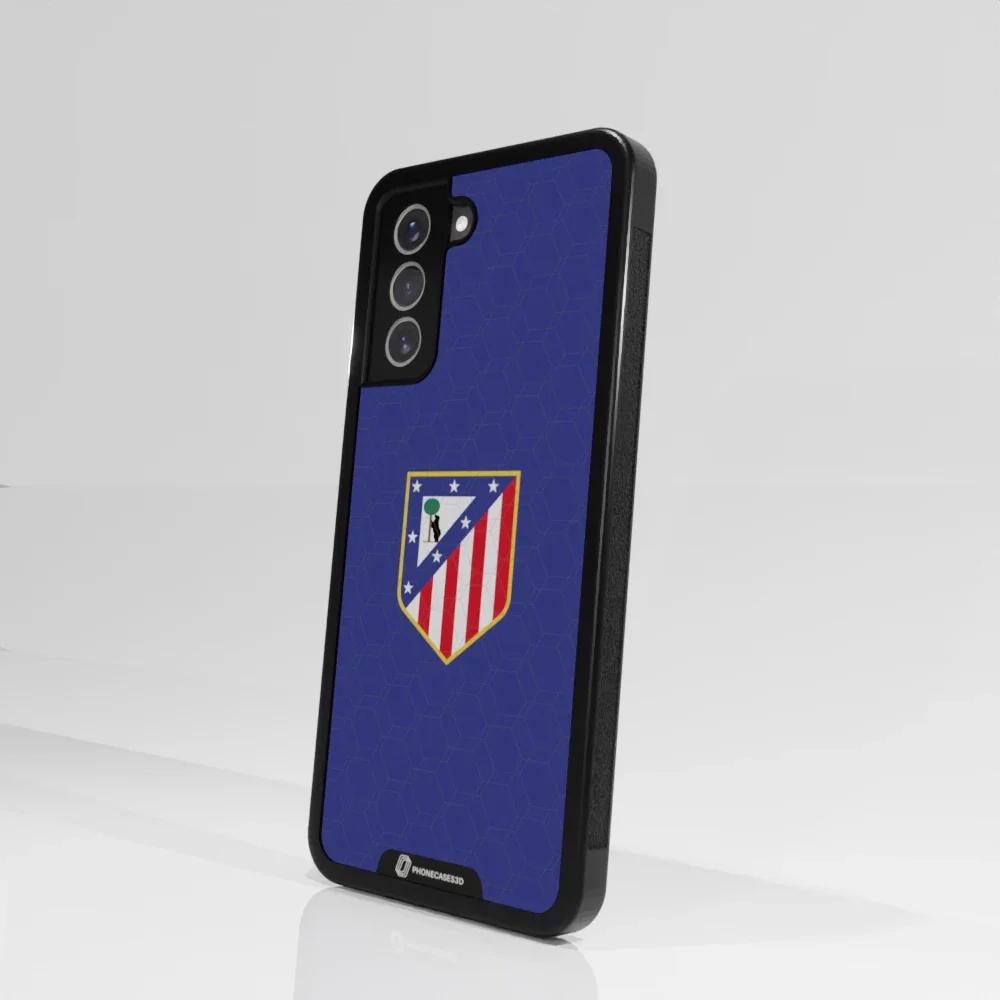 Atletico Madrid Official 3D Phone Case Crest Blue - Image 95