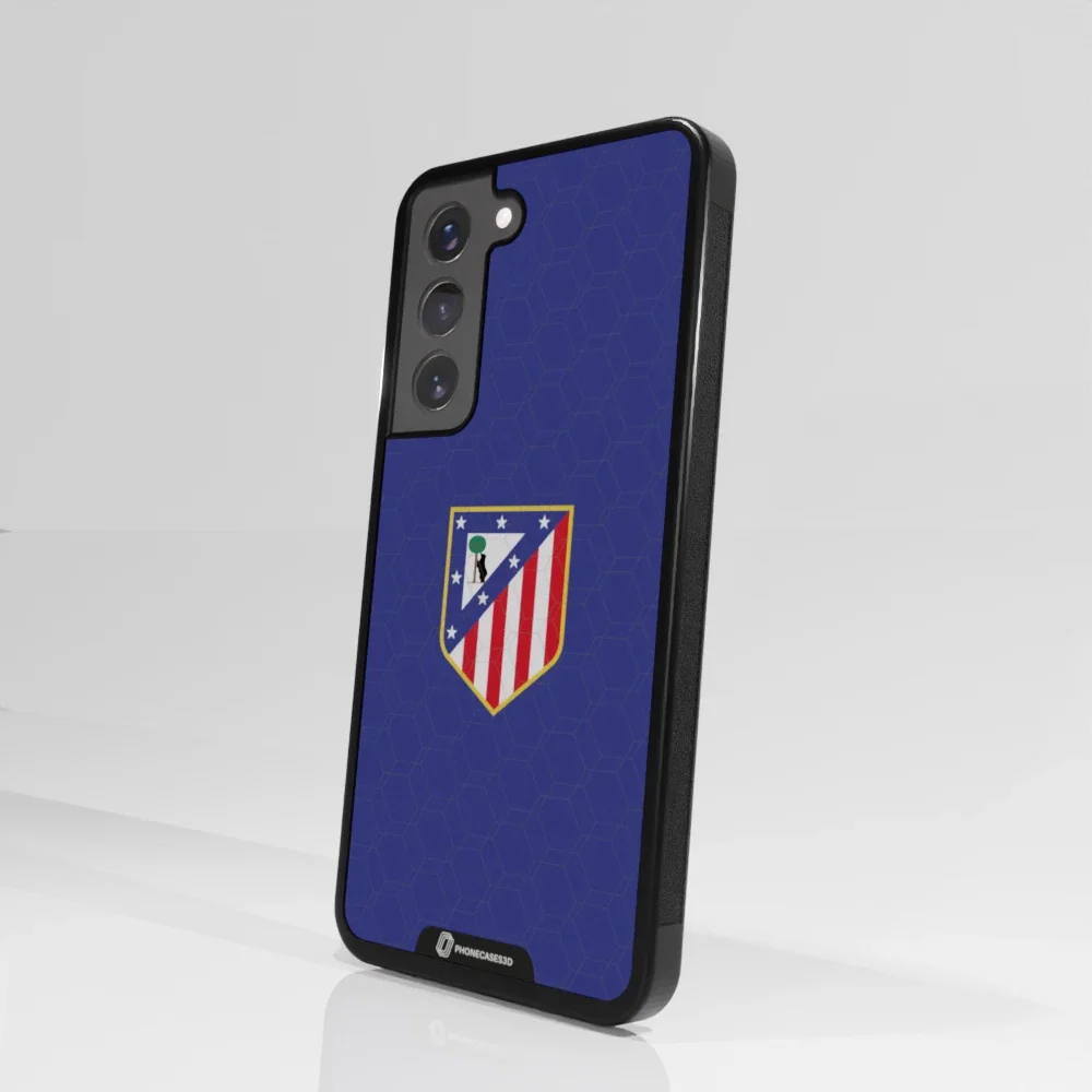 Atletico Madrid Official 3D Phone Case Crest Blue - Image 97