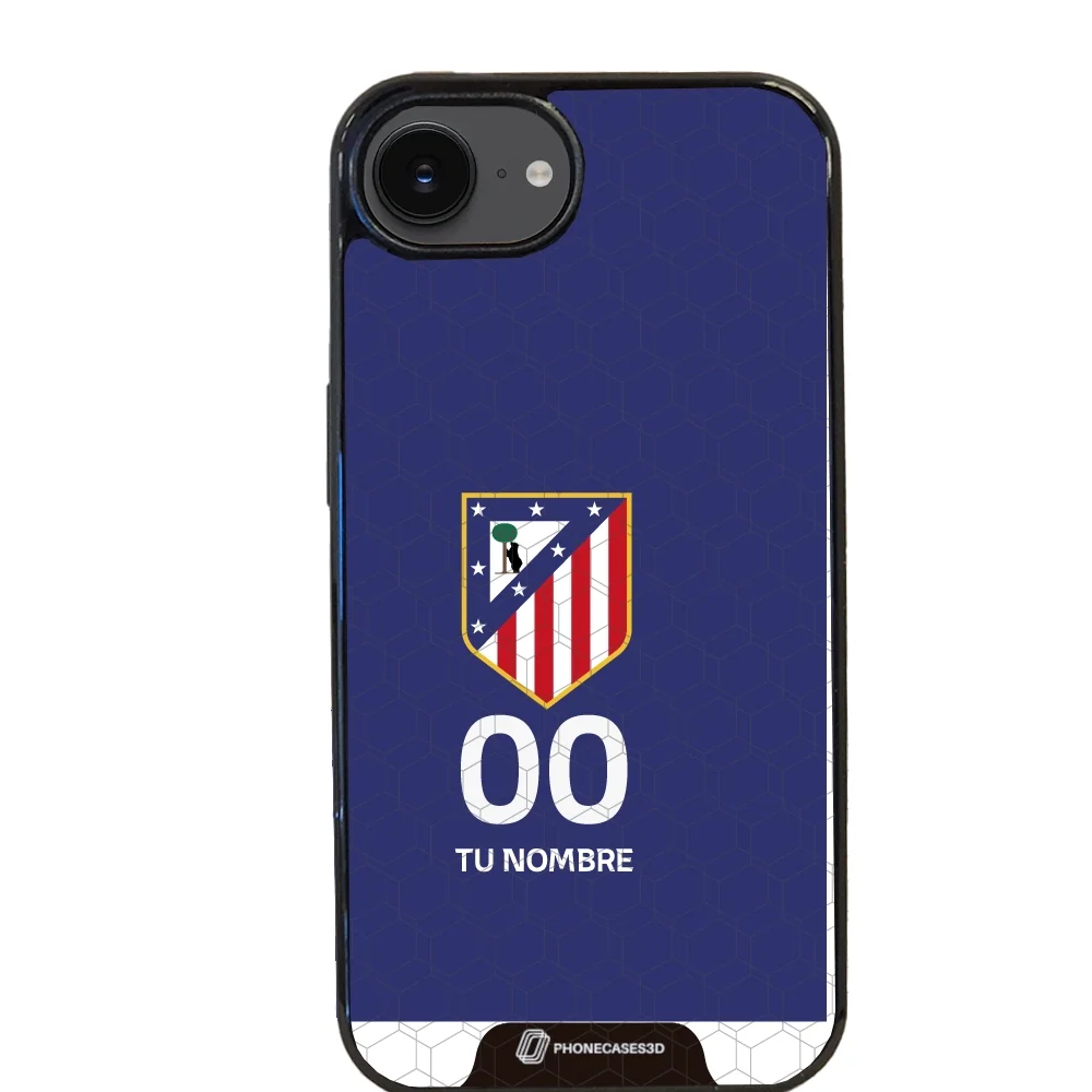 Atletico Madrid Official 3D Phone Case Crest Blue + Name and Number - Image 21