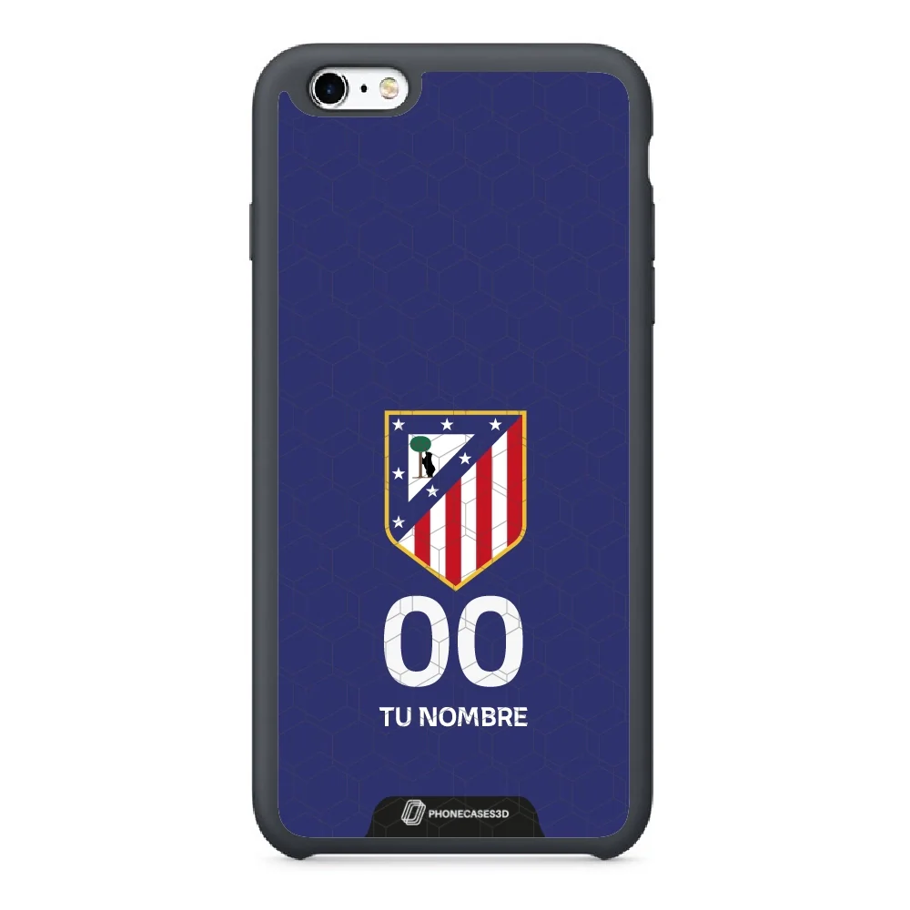 Atletico Madrid Official 3D Phone Case Crest Blue + Name and Number - Image 28