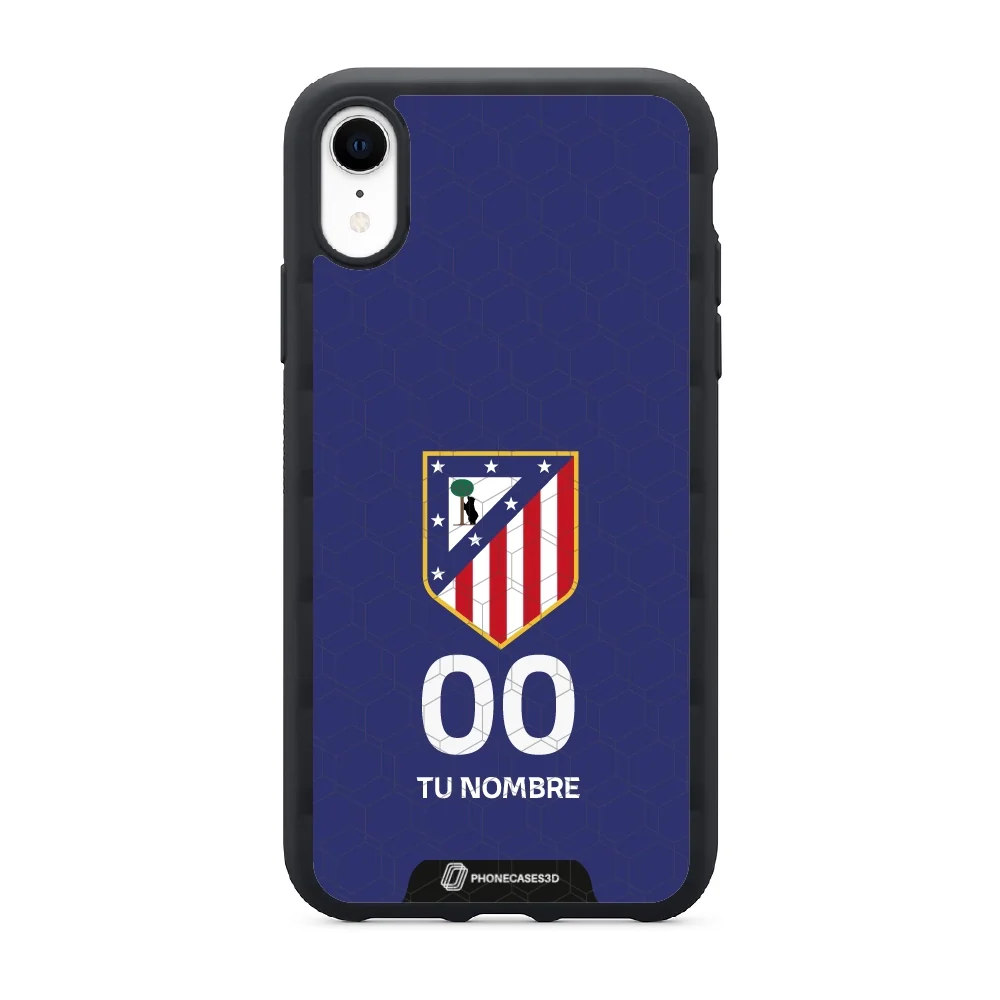 Atletico Madrid Official 3D Phone Case Crest Blue + Name and Number - Image 36