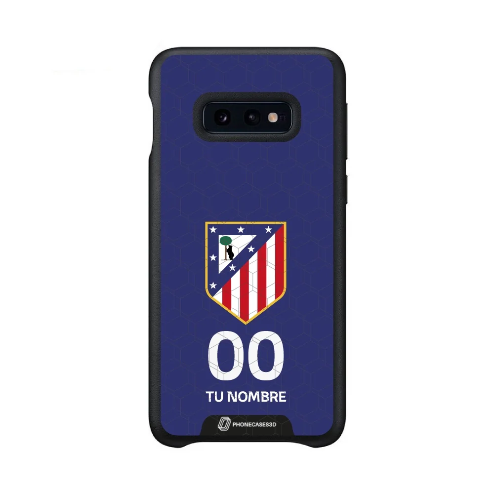 Atletico Madrid Official 3D Phone Case Crest Blue + Name and Number - Image 42