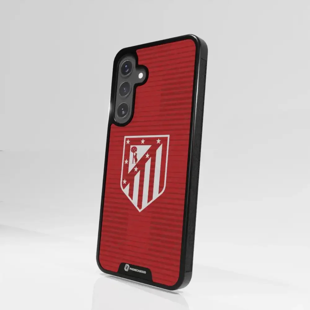 Atletico Madrid Official 3D Phone Case Crest Red - Image 108