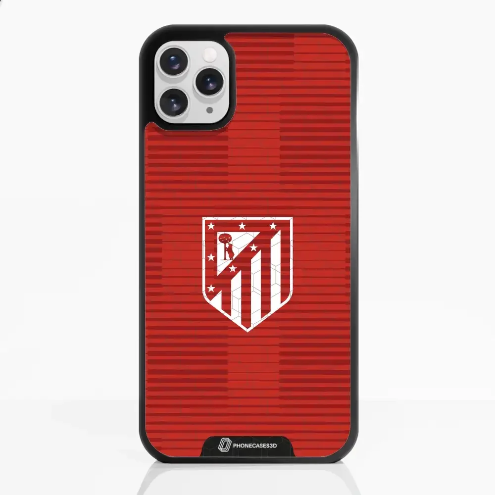 Atletico Madrid Official 3D Phone Case Crest Red - Image 3