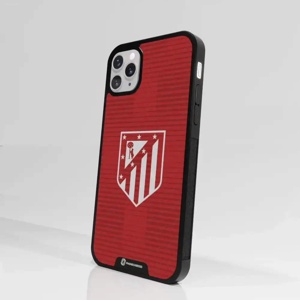 Atletico Madrid Official 3D Phone Case Crest Red - Image 74