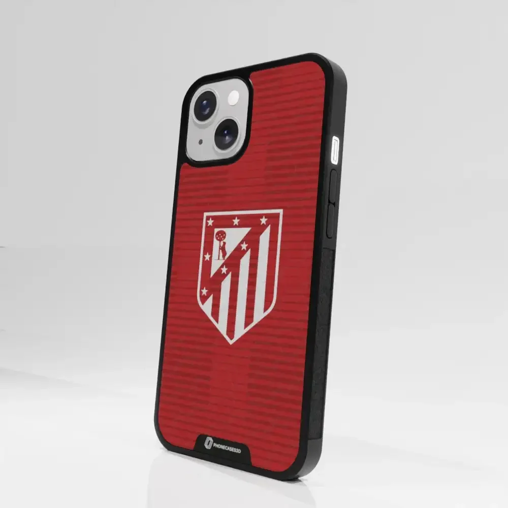 Atletico Madrid Official 3D Phone Case Crest Red - Image 87