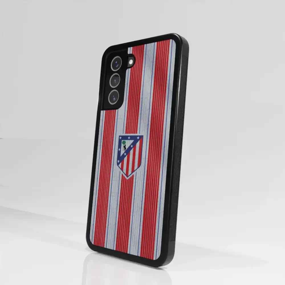 Atletico Madrid Official 3D Phone Case Design Retro Shirt - Image 101