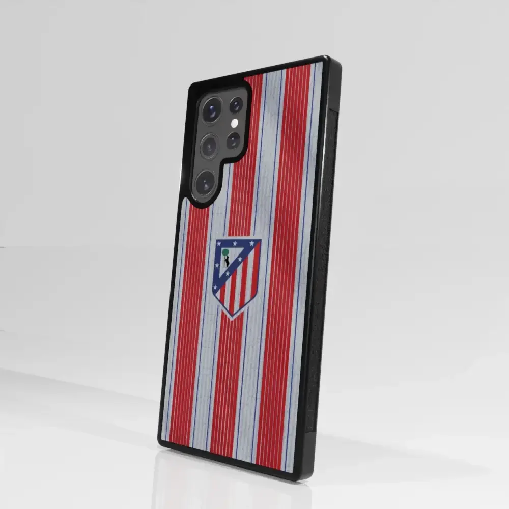 Atletico Madrid Official 3D Phone Case Design Retro Shirt - Image 106