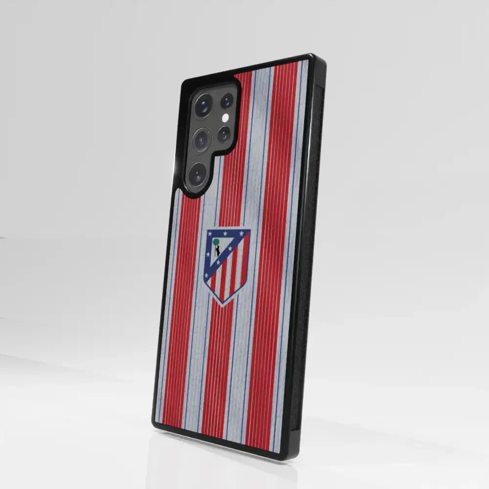 Atletico Madrid Official 3D Phone Case Design Retro Shirt - Image 109
