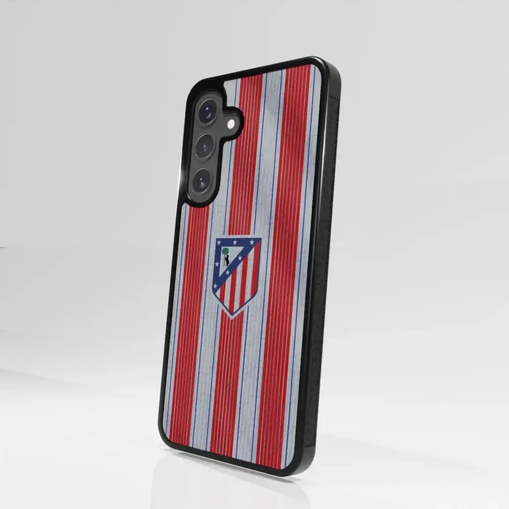 Atletico Madrid Official 3D Phone Case Design Retro Shirt - Image 111